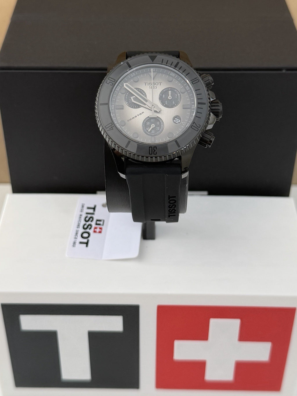 TISSOT SEASTAR 1000 38MM QUARTZ CHRONO T120.217.37.061.00 – BNIB – WARRANTY - UK