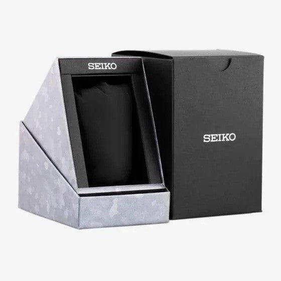SEIKO MENS 5 AUTOMATIC WATCH SRPK18 BLACK DIAL, GOLD, - WARRANTY - RRP 379.00