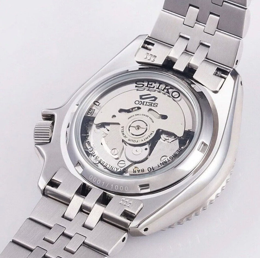 SEIKO 5 Sports SKX GMT Automatic SSK033K1 Silver White Dial Men’s Watch Warranty