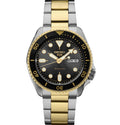 Seiko 5 Automatic Mens Watch SRPK22 Charcoal Dial Two Tone Warranty - UK
