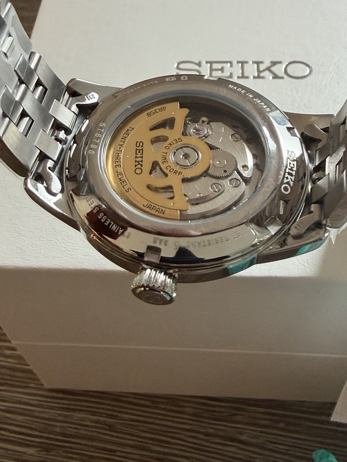 Seiko Presage Cocktail Time SRPE19J1 “Skydiving Blue” Automatic BNIB  Watch UK