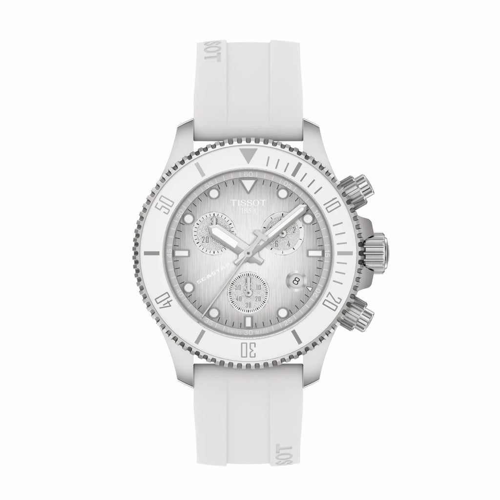 Tissot Seastar Chrono T120.217.17.011.00 38mm Grey Gradient Quartz BNIB 300M UK