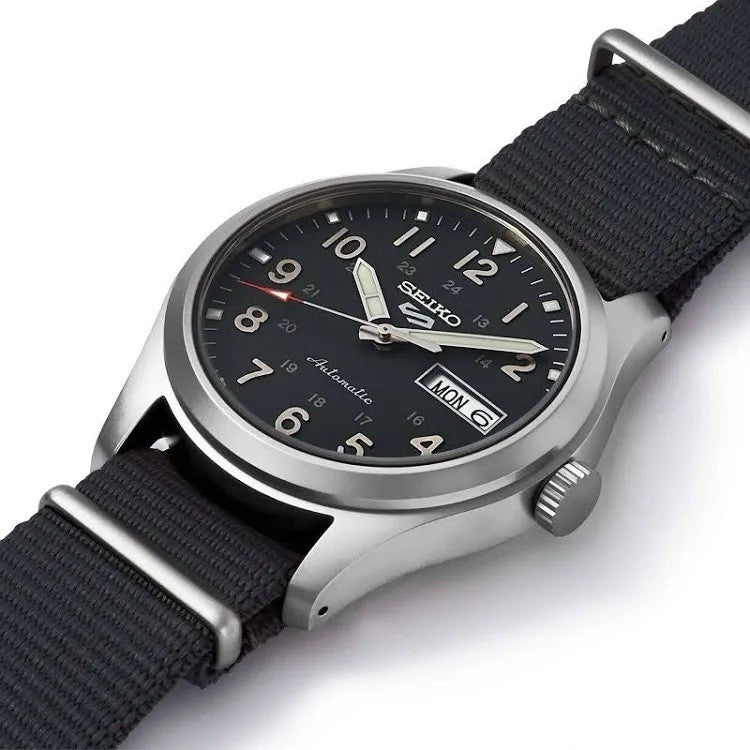 Seiko 5 Sports Field SRPG31K1 Mens Automatic Watch Grey Dial New Box Warranty UK