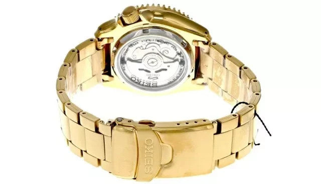 Seiko 5 Sports SRPE74K1 Automatic | Gold Dial | BNIB | Warranty  | UK seller