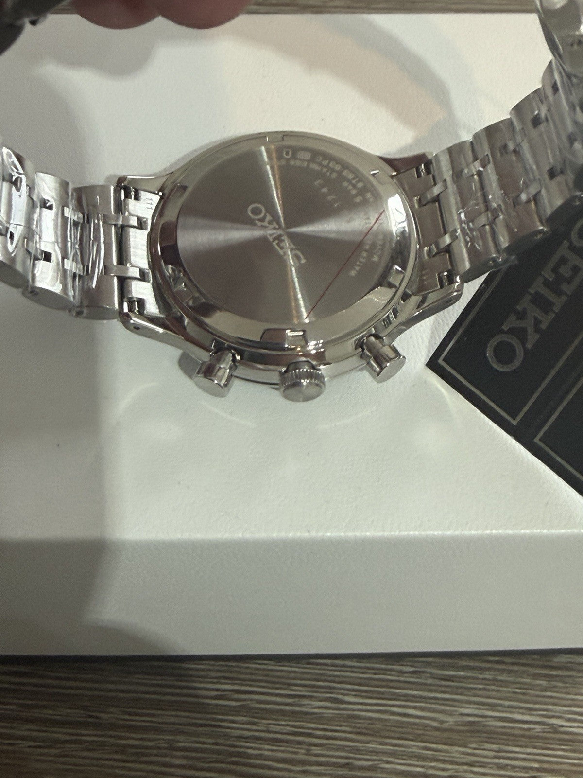 Seiko SSB477P1 Sports Chronograph Blue Dial Men's Quartz Watch BNIB New - UK