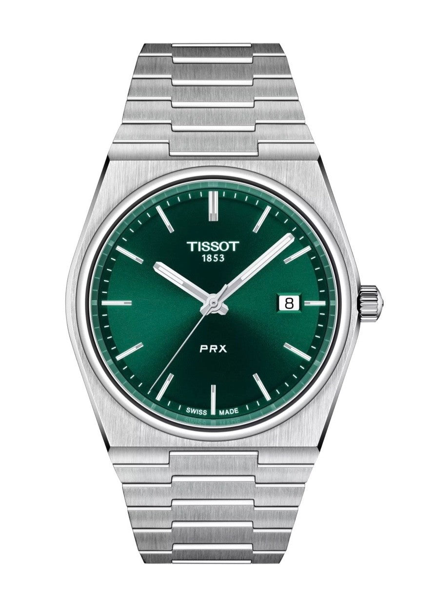 Tissot PRX 40mm Quartz Green Dial T137.410.11.091.00 BNIB -Warranty - UK Seller